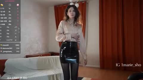 Marie online show from March 28, 2026, 6:29 pm