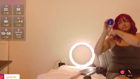 Gretta online show from November 17, 2025, 8:03 pm