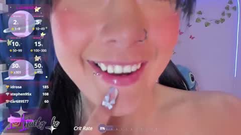 Snapshot of _julii_ chatting on January 18, 2025, 12:24 am nicky b NEW ACCOUNT FOLLOWME online show from January 18, 2025, 12:24 am