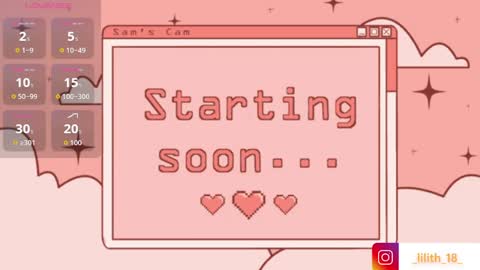 Lili  online show from June 6, 2026, 6:34 pm