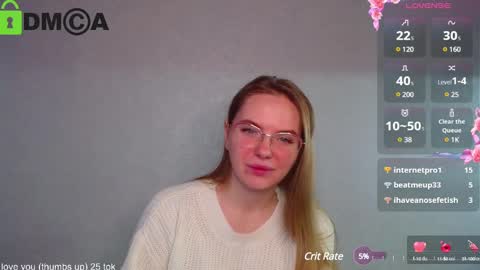 Snapshot of _lysafeta_ chatting on December 2, 2024, 7:47 am Welcome guys  Pleasure to see you all here  My name is Lysafeta and MichaelaTip menu is active Private is open  online show from December 2, 2024, 7:47 am
