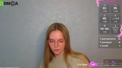 Snapshot of _lysafeta_ chatting on December 13, 2024, 7:58 am Welcome guys  Pleasure to see you all here  My name is Lysafeta and MichaelaTip menu is active Private is open  online show from December 13, 2024, 7:58 am