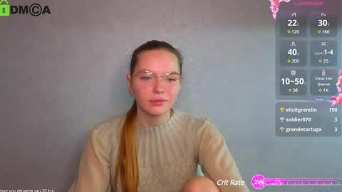 Snapshot of _lysafeta_ chatting on December 21, 2024, 5:03 am Welcome guys  Pleasure to see you all here  My name is Lysafeta and MichaelaTip menu is active Private is open  online show from December 21, 2024, 5:03 am