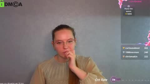 Snapshot of _lysafeta_ chatting on December 21, 2024, 8:07 am Welcome guys  Pleasure to see you all here  My name is Lysafeta and MichaelaTip menu is active Private is open  online show from December 21, 2024, 8:07 am