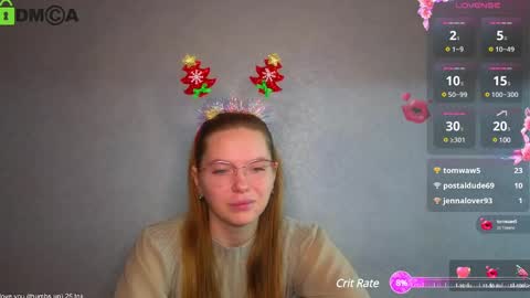 Snapshot of _lysafeta_ chatting on December 25, 2024, 3:18 am Welcome guys  Pleasure to see you all here  My name is Lysafeta and MichaelaTip menu is active Private is open  online show from December 25, 2024, 3:18 am