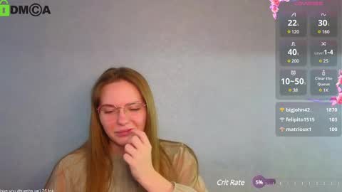 Snapshot of _lysafeta_ chatting on January 7, 2025, 7:31 am Welcome guys  Pleasure to see you all here  My name is Lysafeta and MichaelaTip menu is active Private is open  online show from January 7, 2025, 7:31 am
