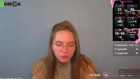 Snapshot of _lysafeta_ chatting on January 21, 2025, 8:19 am Welcome guys  Pleasure to see you all here  My name is Lysafeta and MichaelaTip menu is active Private is open  online show from January 21, 2025, 8:19 am