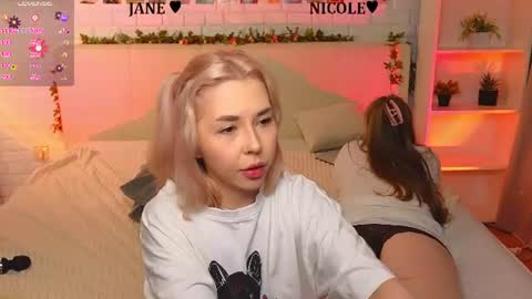 Merlizz Eva Jane Mila Nicole  left to right  online show from June 14, 2026, 2:24 am