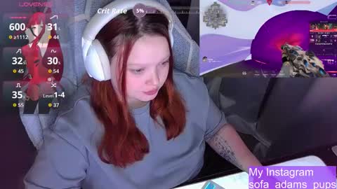 Snapshot of _sofia_adam_ chatting on December 19, 2025, 7:04 am pups online show from December 19, 2025, 7:04 am