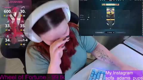 Snapshot of _sofia_adam_ chatting on January 14, 2026, 10:54 am pups online show from January 14, 2026, 10:54 am