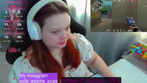 Snapshot of _sofia_adam_ chatting on February 15, 2026, 10:25 am pups online show from February 15, 2026, 10:25 am