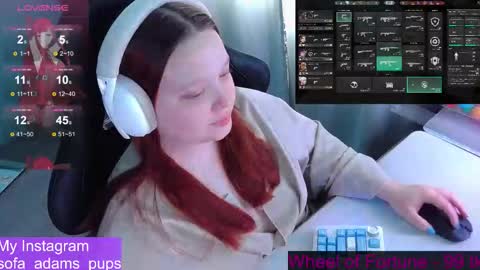 Snapshot of _sofia_adam_ chatting on February 22, 2026, 10:25 am pups online show from February 22, 2026, 10:25 am