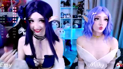 Snapshot of _sparkland_ chatting on September 27, 2025, 6:24 pm Emy and MilkyCute today MY TG CHANNEL online show from September 27, 2025, 6:24 pm