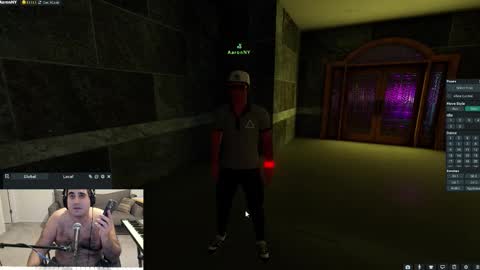 Snapshot of aaroleplayer chatting on December 22, 2025, 12:18 am Aaron online show from December 22, 2025, 12:18 am