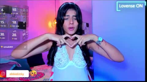 Snapshot of abbie_kinky chatting on October 11, 2025, 8:51 pm abbie_kinky online show from October 11, 2025, 8:51 pm