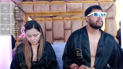 Snapshot of adele_and_james chatting on December 7, 2024, 3:14 am adele_and_james online show from December 7, 2024, 3:14 am