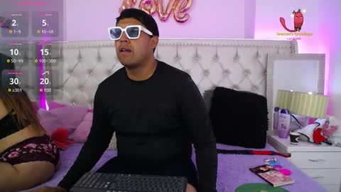 Snapshot of adele_and_james chatting on January 19, 2025, 7:37 pm adele_and_james online show from January 19, 2025, 7:37 pm