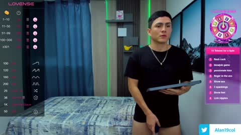 Snapshot of alan_nd_kevin chatting on January 21, 2025, 11:35 am Alan Kevin can we reach 100 thumbs up please guys online show from January 21, 2025, 11:35 am