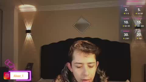 ALEC ANDREWS online show from September 8, 2025, 10:42 pm