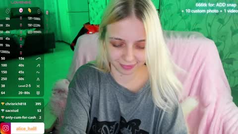 Snapshot of alice_halle chatting on December 8, 2024, 7:11 pm alice_halle online show from December 8, 2024, 7:11 pm