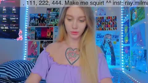 Snapshot of alicemilman chatting on January 10, 2025, 12:26 pm Alice online show from January 10, 2025, 12:26 pm