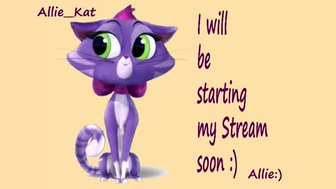 Allie online show from October 18, 2025, 2:29 pm