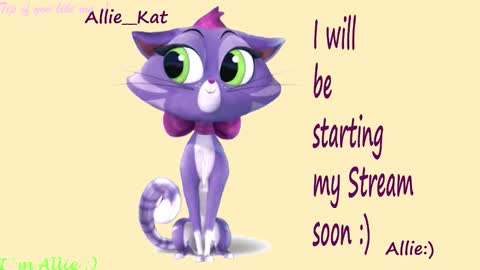 Allie online show from March 14, 2026, 2:55 pm