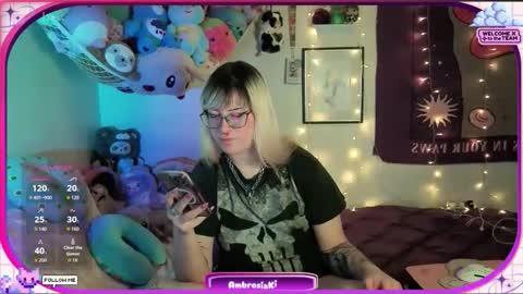 Snapshot of ambrosiakitty chatting on February 4, 2026, 6:41 am Ambrosia online show from February 4, 2026, 6:41 am