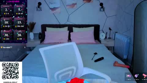 Snapshot of amelia_milly chatting on July 14, 2026, 2:05 am amelia online show from July 14, 2026, 2:05 am