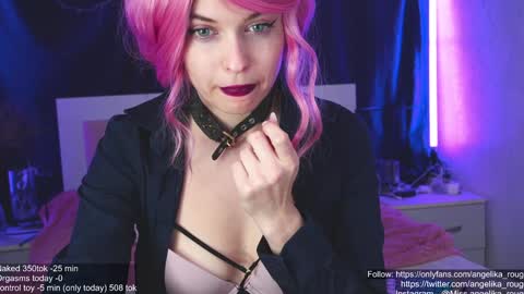 Snapshot of angelika_rouge chatting on March 5, 2025, 4:35 pm Angelika Rouge online show from March 5, 2025, 4:35 pm