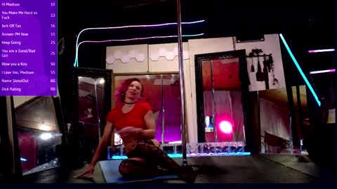 Madison Marie online show from March 15, 2026, 6:19 am