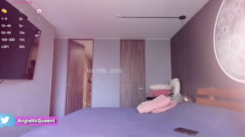Snapshot of angie_mcqueen chatting on January 18, 2025, 1:18 pm angie online show from January 18, 2025, 1:18 pm