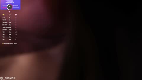 anniehillofficial_ online show from January 15, 2025, 10:57 pm