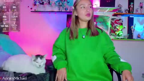 Snapshot of anniexmichael chatting on July 11, 2026, 3:26 pm Annie Michael online show from July 11, 2026, 3:26 pm