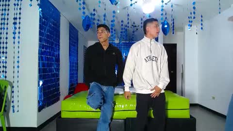 Snapshot of asmodeus7100 chatting on March 1, 2025, 12:07 am THOMAS AND DAMIAND online show from March 1, 2025, 12:07 am