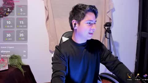 Snapshot of asta_kuro chatting on December 5, 2025, 6:00 am Asta Kuno online show from December 5, 2025, 6:00 am