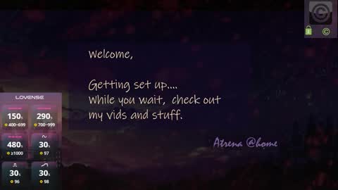 Atrena online show from March 7, 2026, 1:24 am