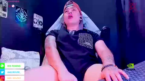 Axel Rouse online show from September 17, 2025, 6:09 pm