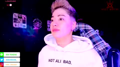 Axel Rouse online show from October 21, 2025, 10:38 am