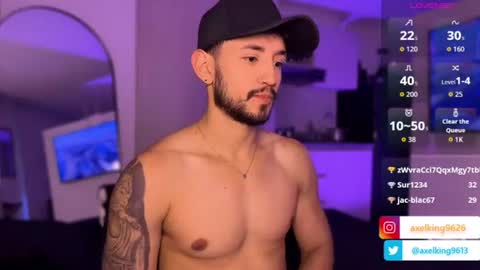 Axel King online show from June 25, 2026, 9:08 pm