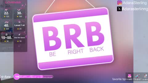 Snapshot of babepeach chatting on January 22, 2025, 7:24 pm adara sterling online show from January 22, 2025, 7:24 pm