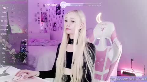 Snapshot of baby_misa chatting on March 1, 2025, 4:11 pm Misa - online show from March 1, 2025, 4:11 pm