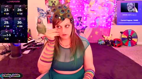 Snapshot of babyzelda chatting on February 5, 2025, 11:34 am BabyZelda online show from February 5, 2025, 11:34 am