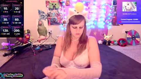 Snapshot of babyzelda chatting on October 8, 2025, 6:11 am BabyZelda online show from October 8, 2025, 6:11 am