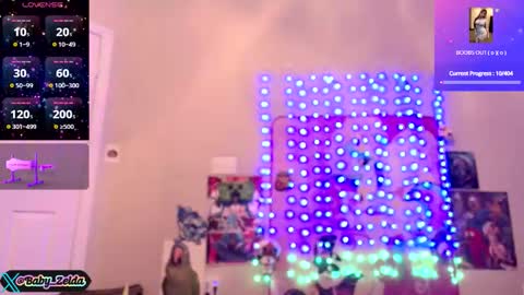 BabyZelda online show from December 19, 2025, 6:20 am