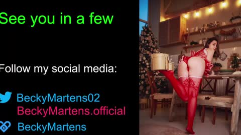 BeckyMartens come join me on    while im offline here  online show from January 7, 2025, 2:31 am