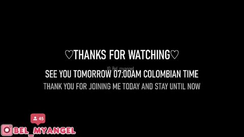 Snapshot of bella_franco chatting on February 25, 2025, 8:09 pm In instagran bel myangel online show from February 25, 2025, 8:09 pm