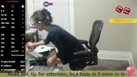 Bex Black online show from November 18, 2025, 11:37 pm