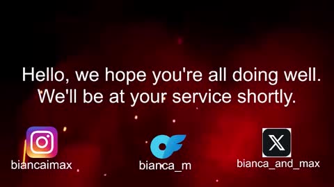 bianca and maxwell online show from November 22, 2025, 2:27 pm