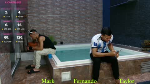 Snapshot of boysgang_sex chatting on January 17, 2025, 11:27 am Angelo Mark Fernando Taylor online show from January 17, 2025, 11:27 am